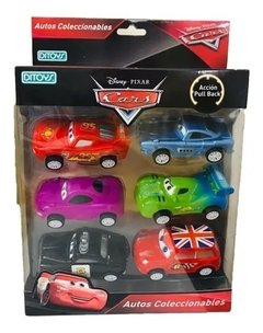 Imagen de Autos Coleccionables Cars Set de 6 autitos Ditoys