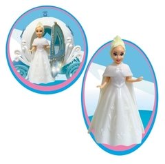 Princesa Con Carruaje Con Luz Y Sonido - Ditoys - Crawling