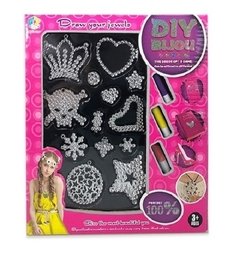Div Bijou, Set para Colorear Pulseras y Collares.