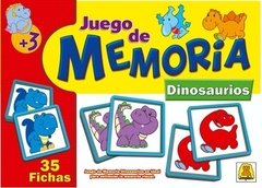 Juego de Memoria Dinosaurio Fichas Plásticas - Implas
