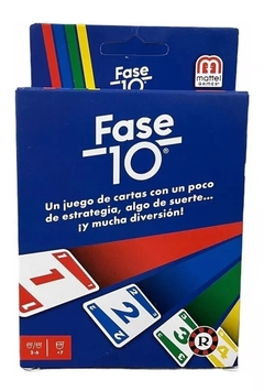 Juego de Mesa Fase 10 - Mattel/Ruibal.