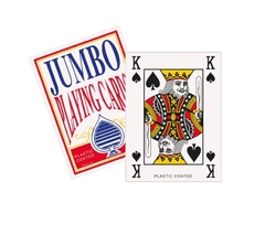 Cartas De Poker Jumbo Playing Cards - Juebil.