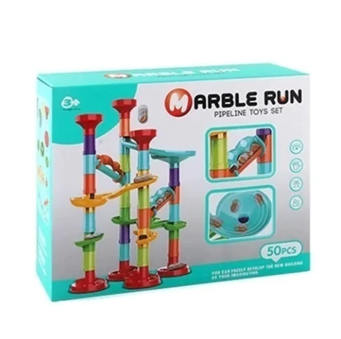 Juego De Laberinto Bolitas 50 Piezas Marble Run. - comprar online