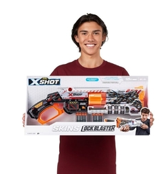 Escopeta Lanza Dardos Con Bloqueo Skins Lock Zuru - X-shot. - tienda online