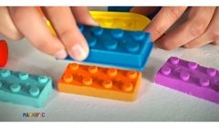 Magnific Sand Bricks Arena Kinetica Con Bloques - Crawling