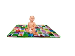 Manta Anti-golpe Plegable 179 cm x 150 cm x 0.5 cm Con Bolso Para Transportar - Ok Baby. en internet