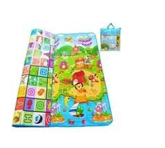 Manta Anti-golpe Plegable 179 cm x 150 cm x 0.5 cm Con Bolso Para Transportar - Ok Baby. - Crawling