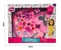 Set Maquillaje Infantil Desplegable En Corazón - Poppi. - comprar online