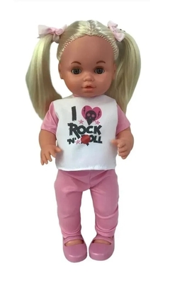 Muñeca 38 cm Maricela Habla!!! 12 Frases - Cariñito.