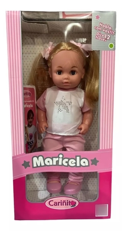 Muñeca 38 cm Maricela Habla!!! 12 Frases - Cariñito. - comprar online