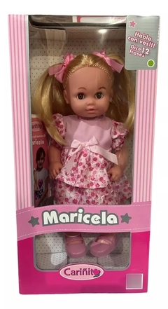 Imagen de Muñeca 38 cm Maricela Habla!!! 12 Frases - Cariñito.
