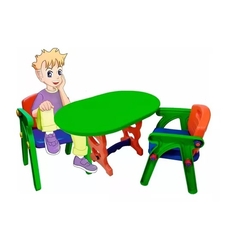 Mesa Infantil Pvc Irrompible - Juego sol. en internet