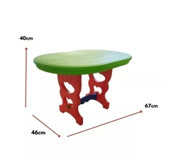 Mesa Infantil Pvc Irrompible - Juego sol. - Crawling