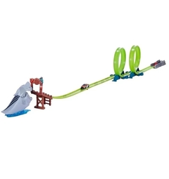 Pista Shark-Attack Track! Con Lanzador - Zuru Metal Machines. - comprar online