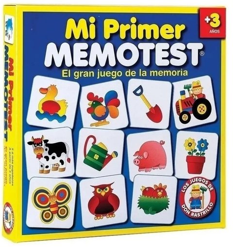 Mi Primer Juego De Memoria 27 Fichas - Ruibal.
