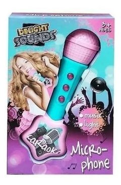 Microfono Con Luces y Sonidos Delight Sounds - Juguetech.