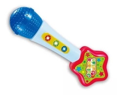 Micrófono Con Luz Y Sonido - Juliana Y Julián. en internet