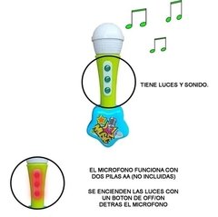 Microfono Con Luces y Sonidos Delight Sounds - Juguetech. - tienda online