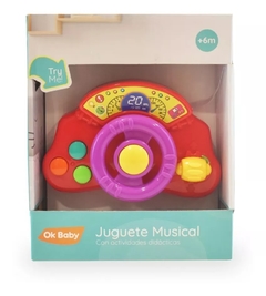 Tablero Mini Volante Musical - Ok Baby.