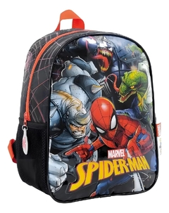 Mochila Spiderman Villanos 16" De Espalda - Wabro