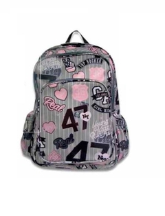 Mochila Estampada 16" De Espalda - 47 Street. - Crawling