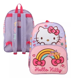 Mochila 16" Hello Kitty De Espalda - Wabro. en internet