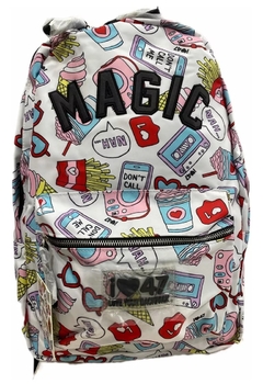 Mochila Estampada 16" De Espalda - 47 Street.