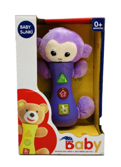 Peluches Soft León o Mono Musical - Baby Sunki - Crawling