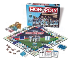 Juego De Mesa Monopoly Afa Campeón Mundial- Toyco. - comprar online
