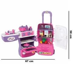 Cocina Mobility Chef Plegable Con Accesorios - Calesita. en internet