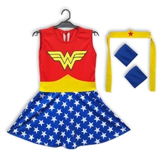 Disfraz Mujer Maravilla Clásico Original Dc - Vulcanita. - comprar online