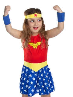 Disfraz Mujer Maravilla Clásico Original Dc - Vulcanita.