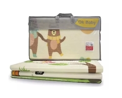 Manta Anti-golpe Plegable 177cm x 117 cm x 9 mm Con Bolso Para Transportar - Ok Baby - comprar online