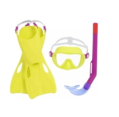 Set De Snorkel Para Buceo Crusader Essential + 3 Años - Bestway. en internet
