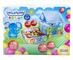 Pelotero Casita Elefante Pop Up C/pelotas - Faydi.