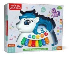 Teclado Piano unicornio - Juguetech.