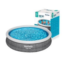 Pileta De Lona Aro Inflable Circular 366 X 76 Cm - Bestway.