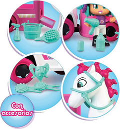 Pinypon Set Remolque de Caballo Con Muñeca + Accesorios Original. - comprar online
