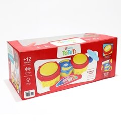 Batería y Tambor Infantil Musical con Luces y Sonidos - Calesita - Crawling