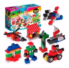 Bloques Para Armar Mix Un Poco De Todo x 125 Piezas - Rasti. - comprar online