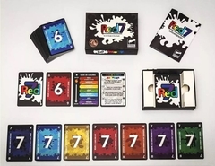 Red 7 Juego De Mesa Familiar - Buro De Juegos Original. - Crawling