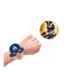 Reloj Con Proyector Marvel Avengers 24 Imagenes - Ditoys. - comprar online