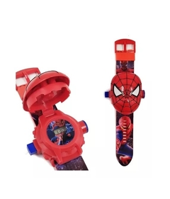 Reloj Con Proyector Marvel Avengers 24 Imagenes - Ditoys. - Crawling