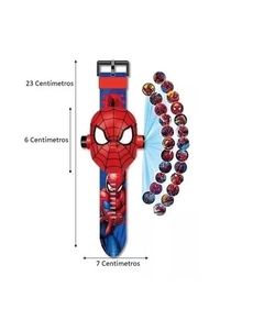 Reloj Con Proyector Marvel Avengers 24 Imagenes - Ditoys. - tienda online