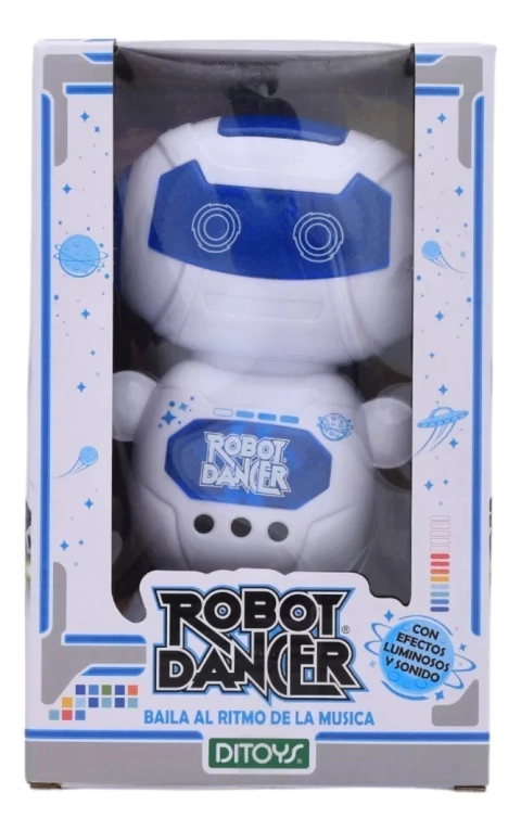 Robot Dancer Con efectos Luminosos y Sonido - Ditoys.