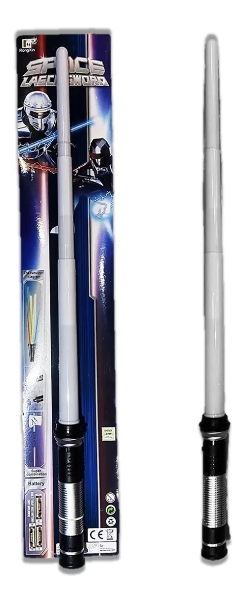 Sable Retráctil Space Laser Word En Blister - Jem.