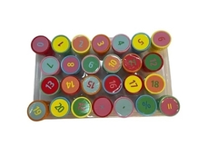Set de 26 Sellos Infantiles - Números. - comprar online