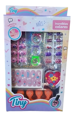 Set De Uñas Tiny Fantasy En Caja.