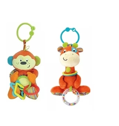 Sonajero Colgante Mono y Jirafa - Winfun. - comprar online