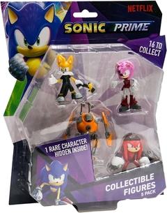Muñecos De Sonic x 4 Figuras Coleccionables - Vulcanita. en internet